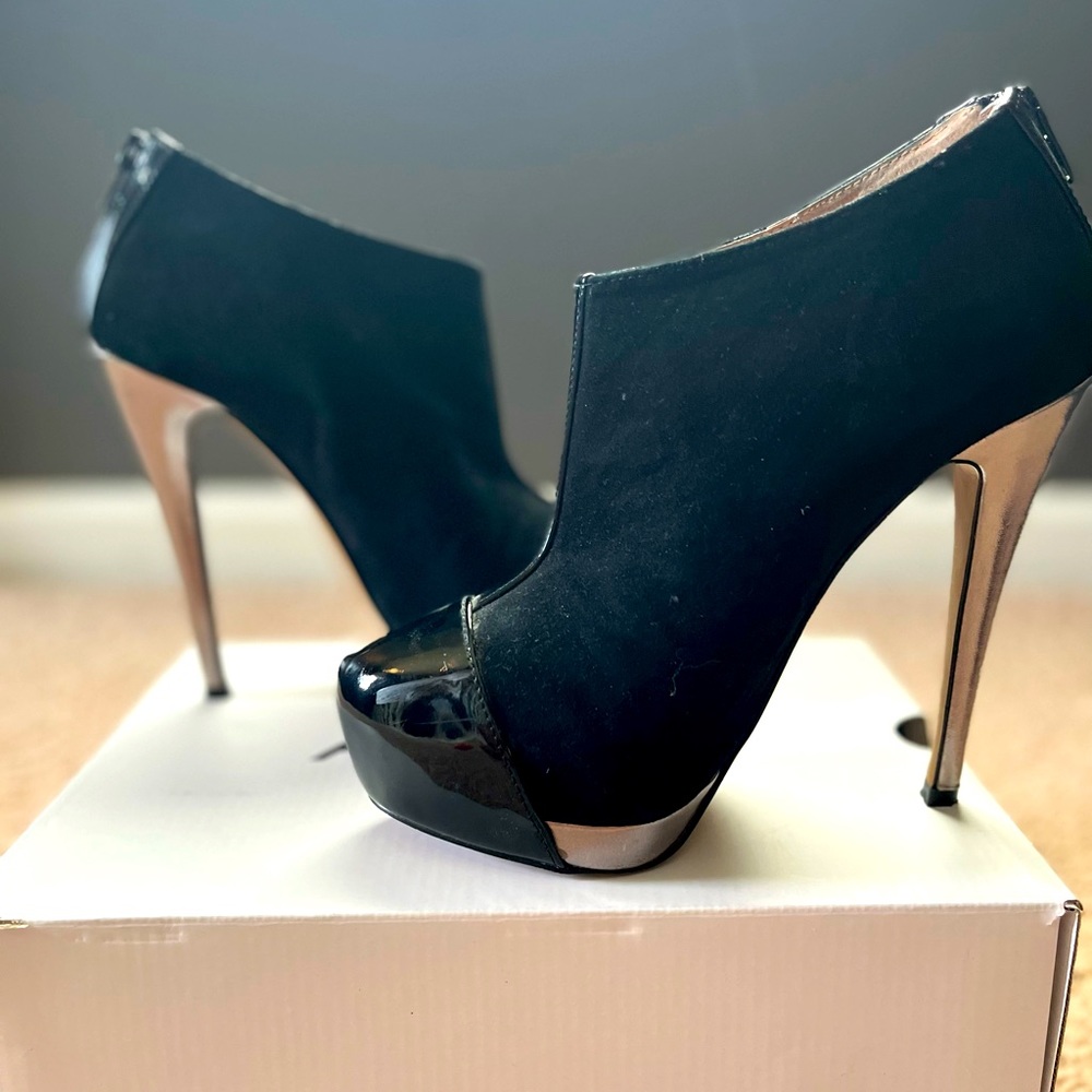 Aldo Suede Black Boots